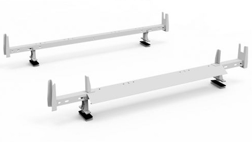 Kargomaster K47-4090L Single Clamp & Lock Van Ladder Rack System 
